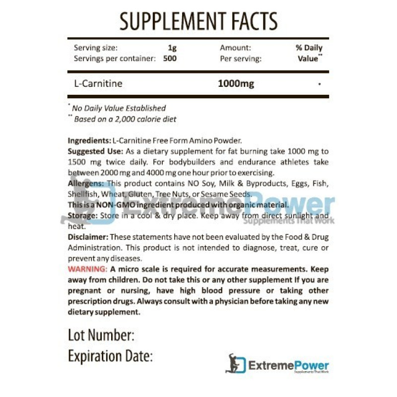 L-Carnitine порошок