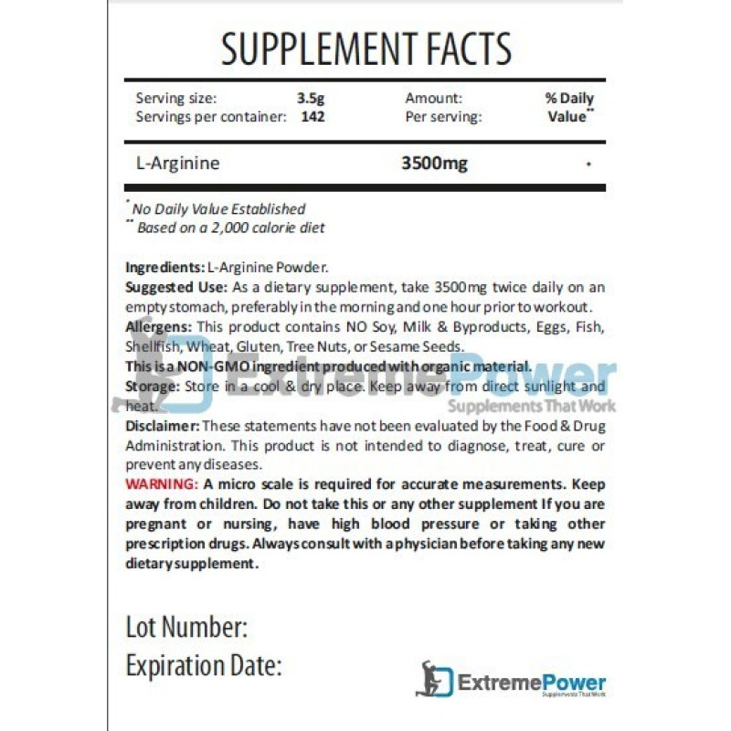 Аргінін (L-Arginine)