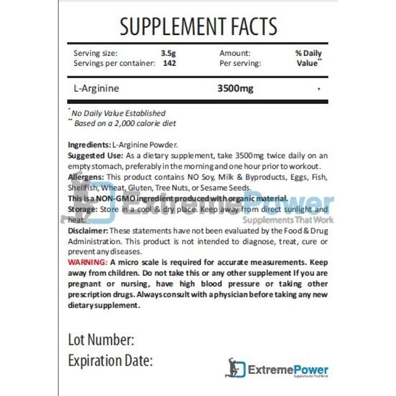 Аргінін (L-Arginine)